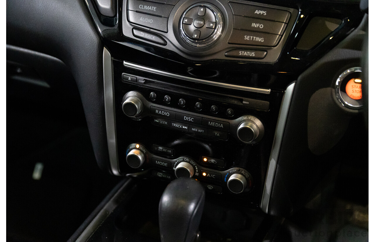 01/2019 Nissan Pathfinder ST (FWD) R52 MY17 Series 2 4d Wagon Brilliant Silver Metallic V6 3.5L