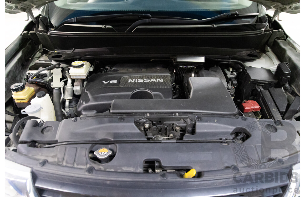 01/2019 Nissan Pathfinder ST (FWD) R52 MY17 Series 2 4d Wagon Brilliant Silver Metallic V6 3.5L