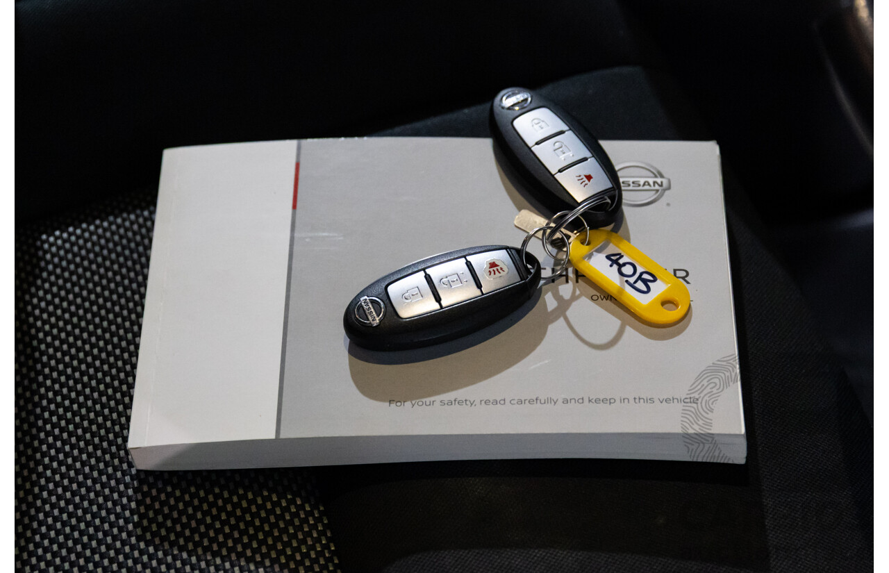 01/2019 Nissan Pathfinder ST (FWD) R52 MY17 Series 2 4d Wagon Brilliant Silver Metallic V6 3.5L