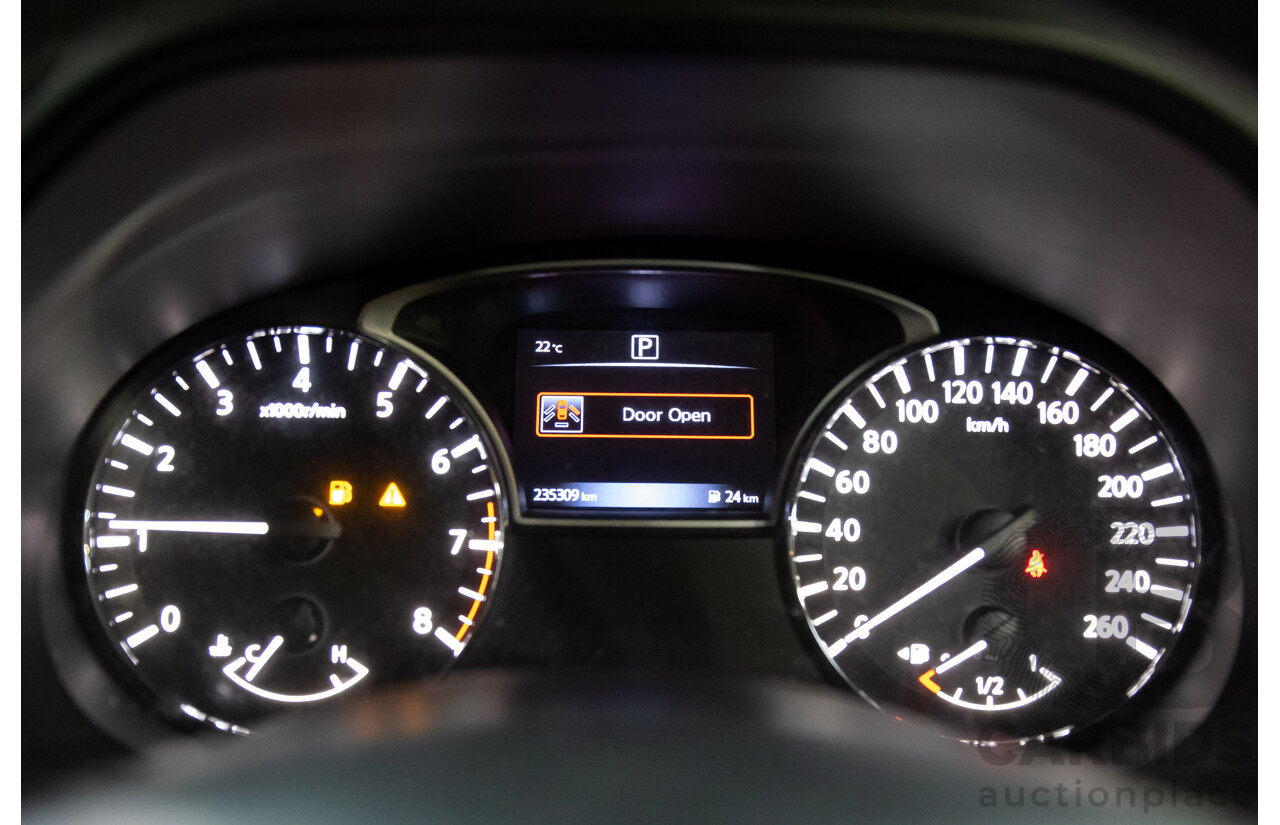 01/2019 Nissan Pathfinder ST (FWD) R52 MY17 Series 2 4d Wagon Brilliant Silver Metallic V6 3.5L