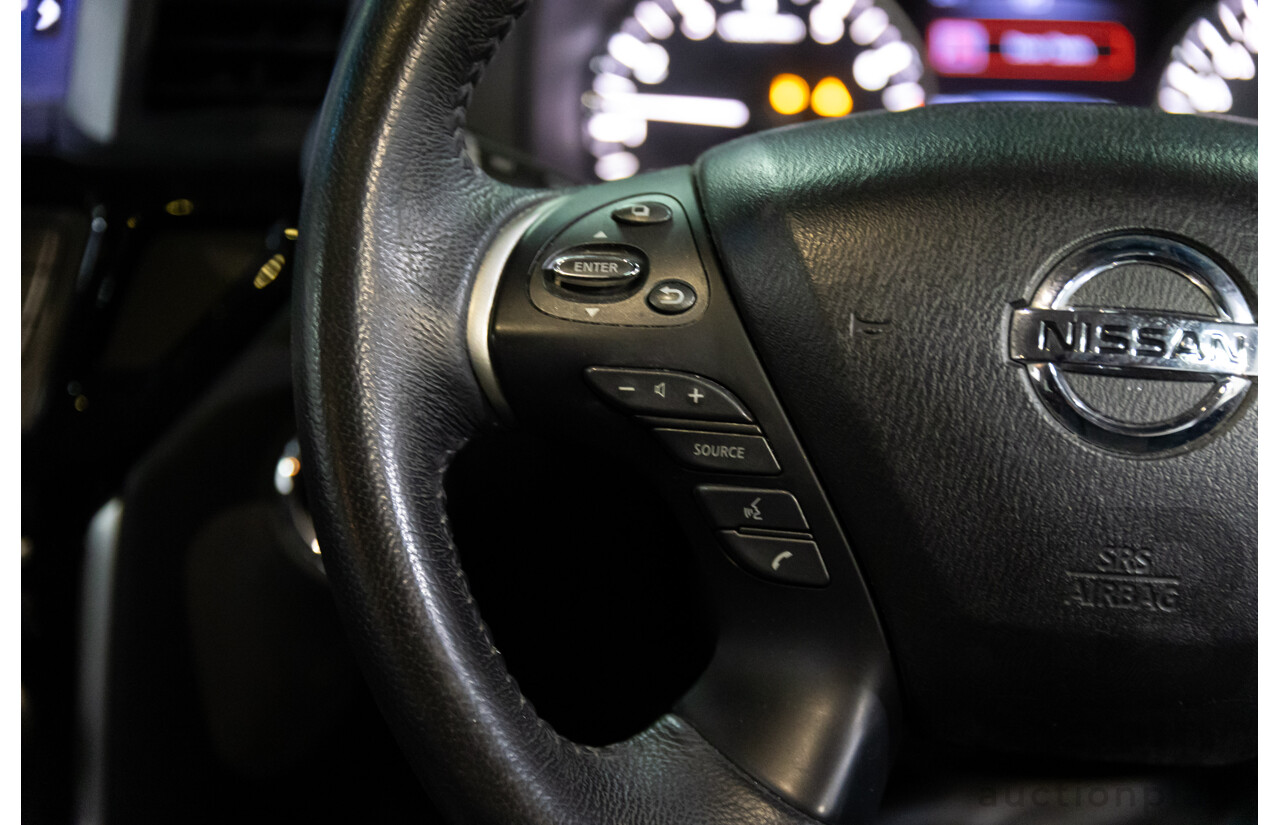 01/2019 Nissan Pathfinder ST (FWD) R52 MY17 Series 2 4d Wagon Brilliant Silver Metallic V6 3.5L