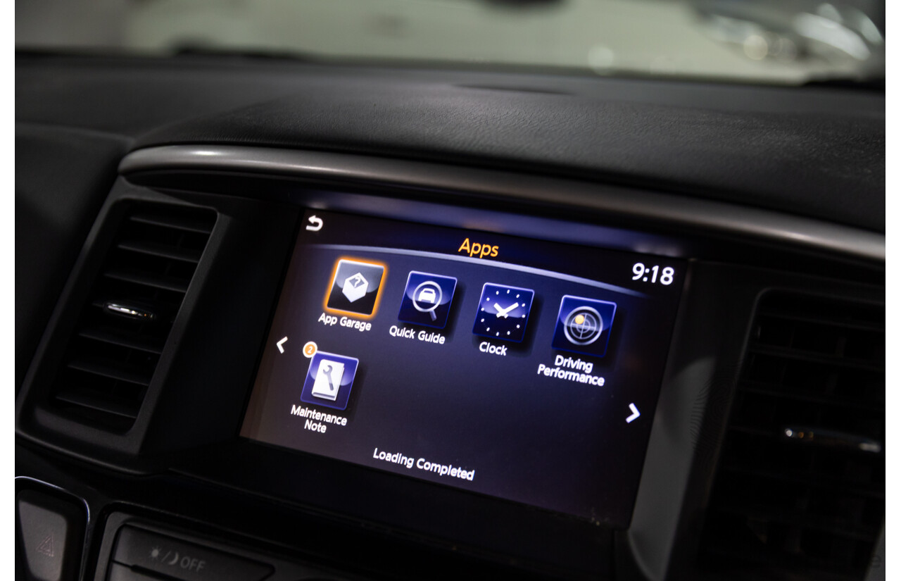 01/2019 Nissan Pathfinder ST (FWD) R52 MY17 Series 2 4d Wagon Brilliant Silver Metallic V6 3.5L