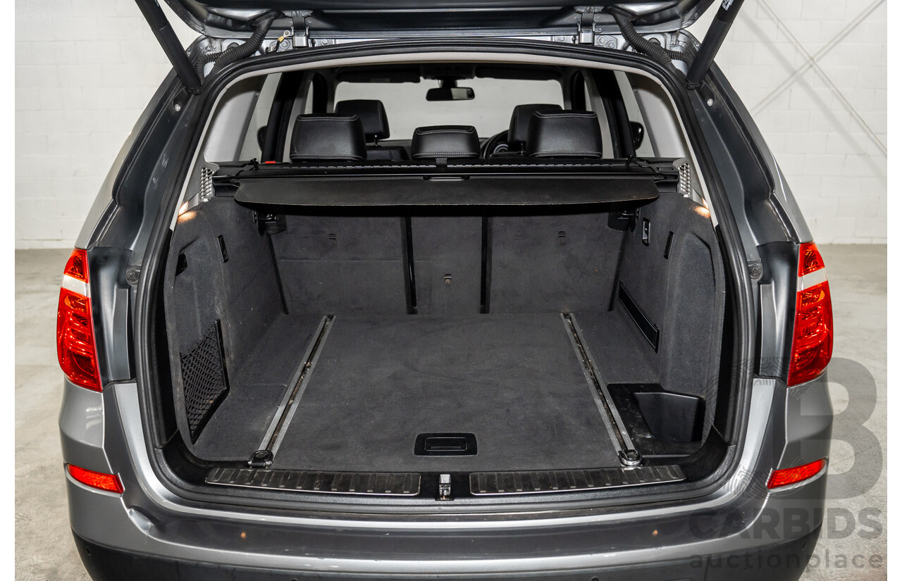 5/2012 BMW X3 xDrive30d F25 4d Wagon Space Grey Metallic Turbo Diesel 3.0L