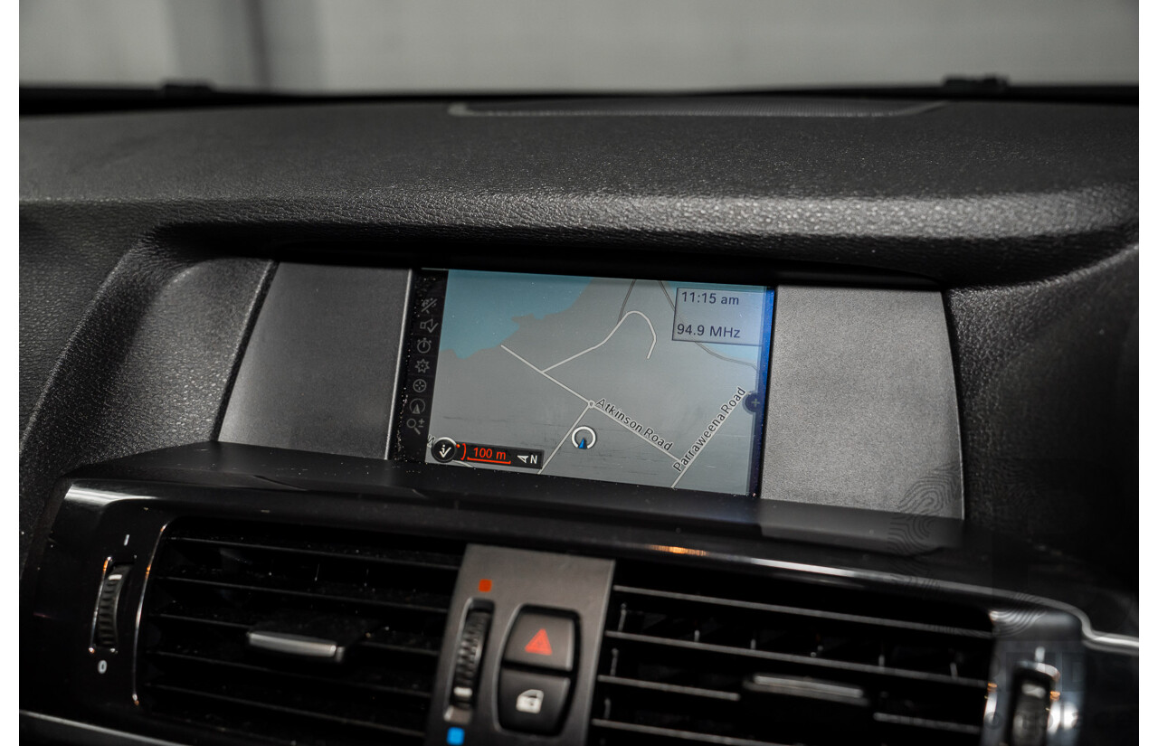 5/2012 BMW X3 xDrive30d F25 4d Wagon Space Grey Metallic Turbo Diesel 3.0L