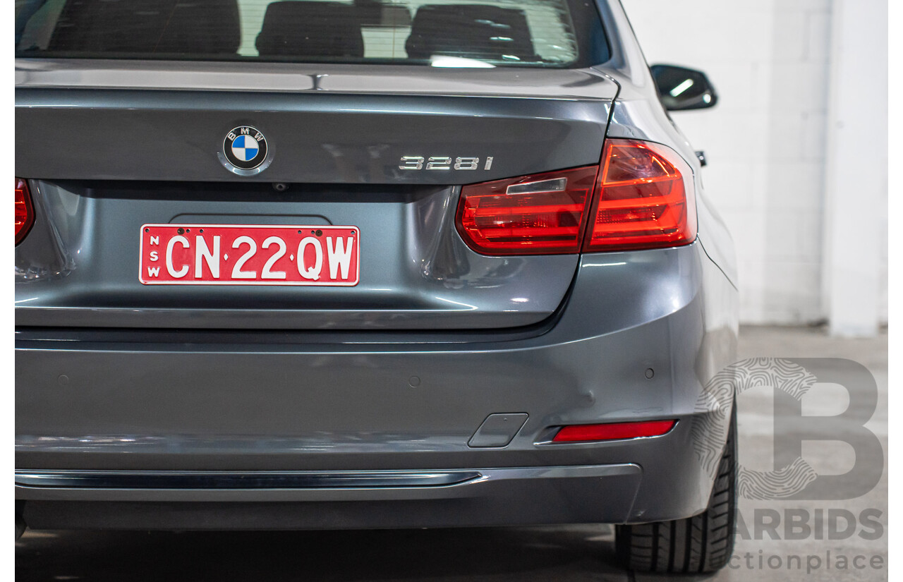 6/2012 BMW 328i Sport Line F30 4d Sedan Mineral Grey Metallic Turbo 2.0L
