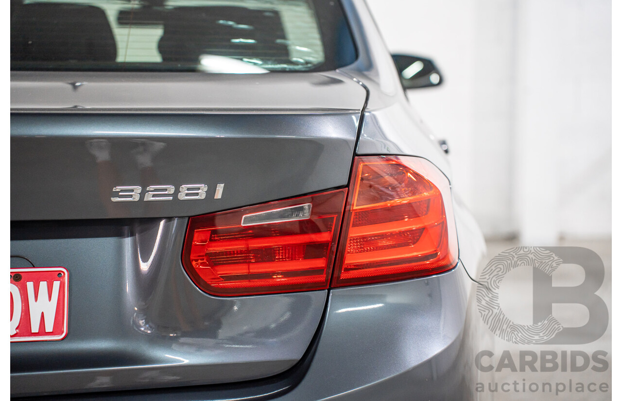 6/2012 BMW 328i Sport Line F30 4d Sedan Mineral Grey Metallic Turbo 2.0L