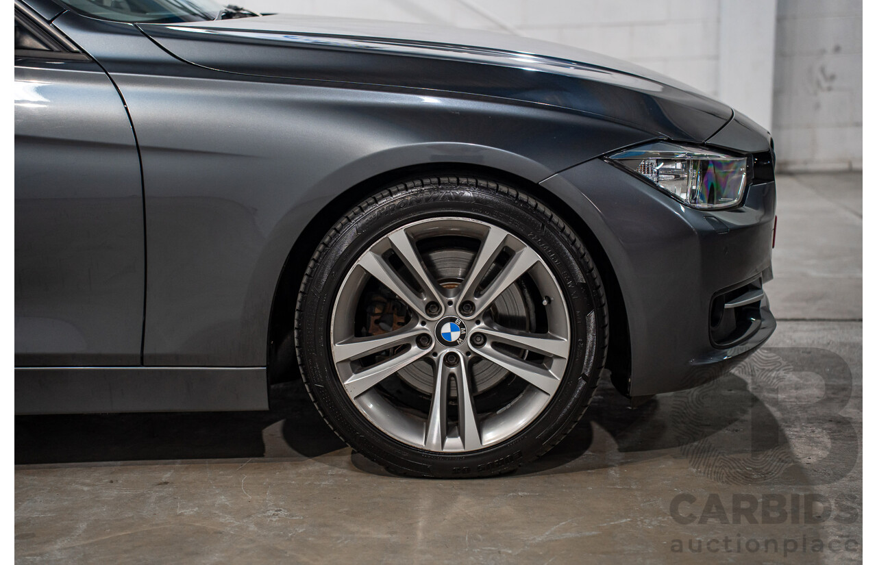 6/2012 BMW 328i Sport Line F30 4d Sedan Mineral Grey Metallic Turbo 2.0L