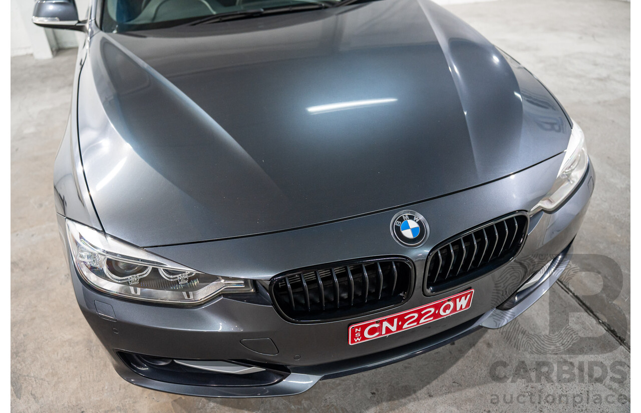 6/2012 BMW 328i Sport Line F30 4d Sedan Mineral Grey Metallic Turbo 2.0L