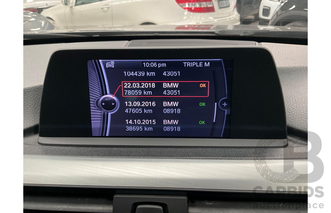 6/2012 BMW 328i Sport Line F30 4d Sedan Mineral Grey Metallic Turbo 2.0L