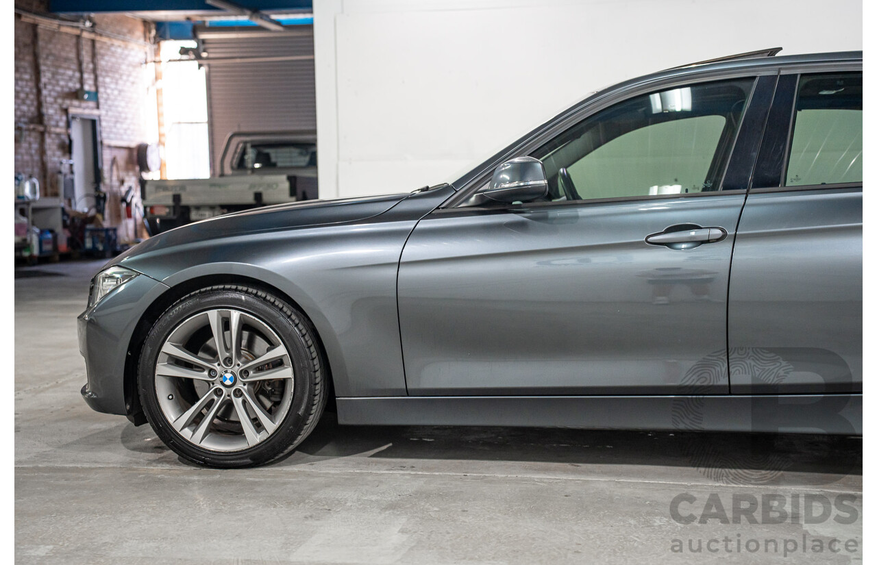 6/2012 BMW 328i Sport Line F30 4d Sedan Mineral Grey Metallic Turbo 2.0L