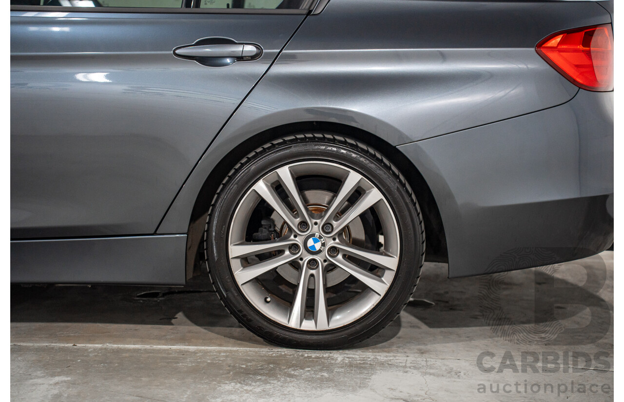 6/2012 BMW 328i Sport Line F30 4d Sedan Mineral Grey Metallic Turbo 2.0L