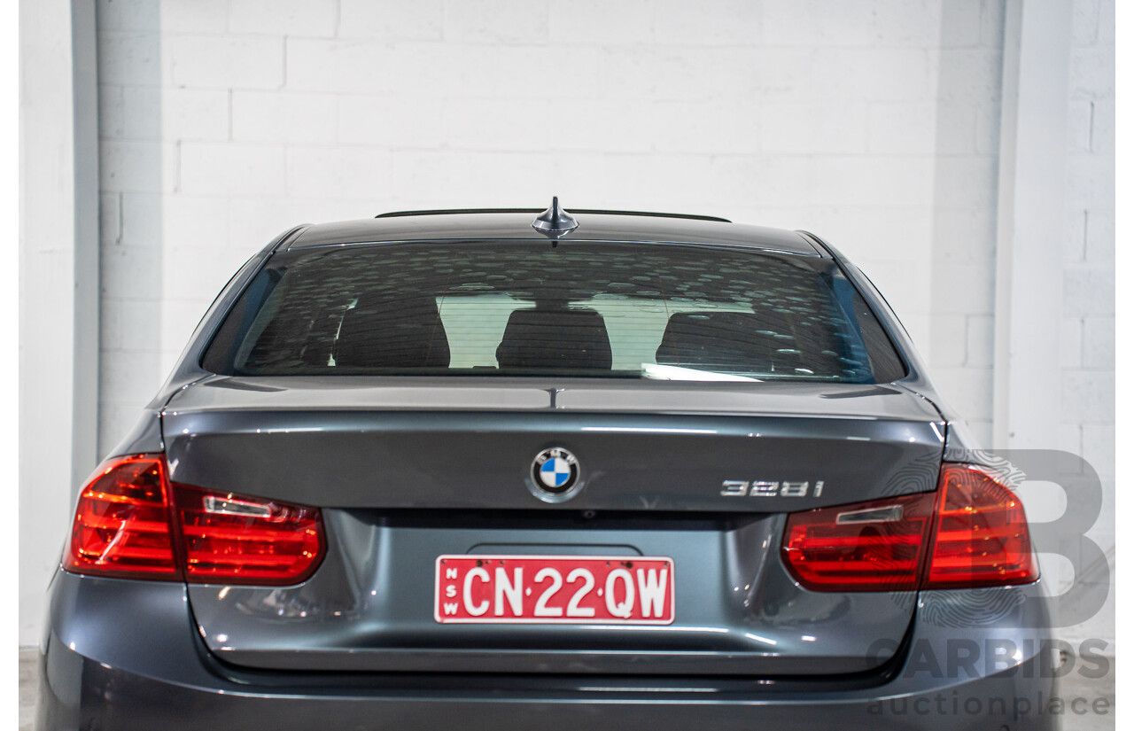 6/2012 BMW 328i Sport Line F30 4d Sedan Mineral Grey Metallic Turbo 2.0L