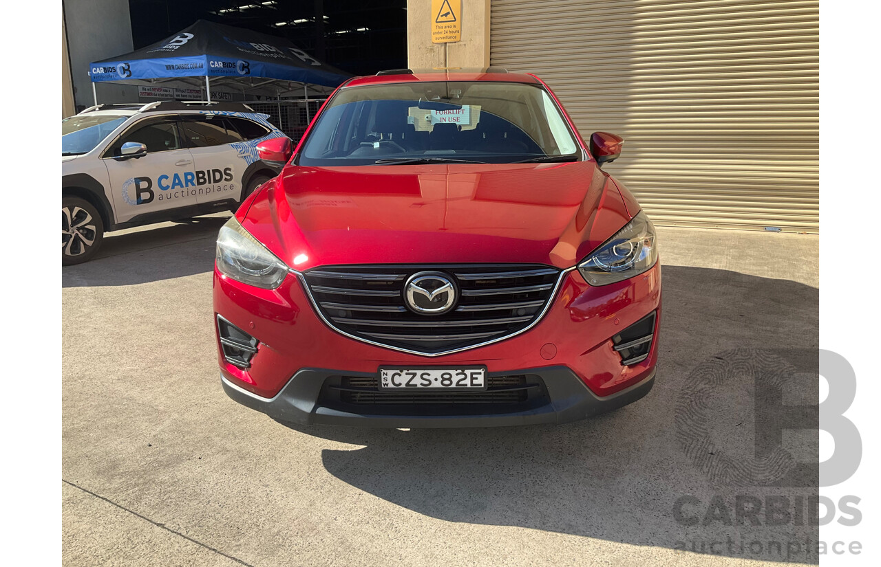 7/2015 Mazda Cx-5 Akera (4x4) MY15 4d Wagon Red 2.2L