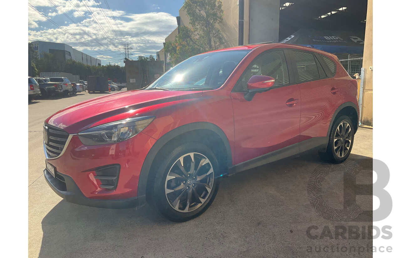 7/2015 Mazda Cx-5 Akera (4x4) MY15 4d Wagon Red 2.2L
