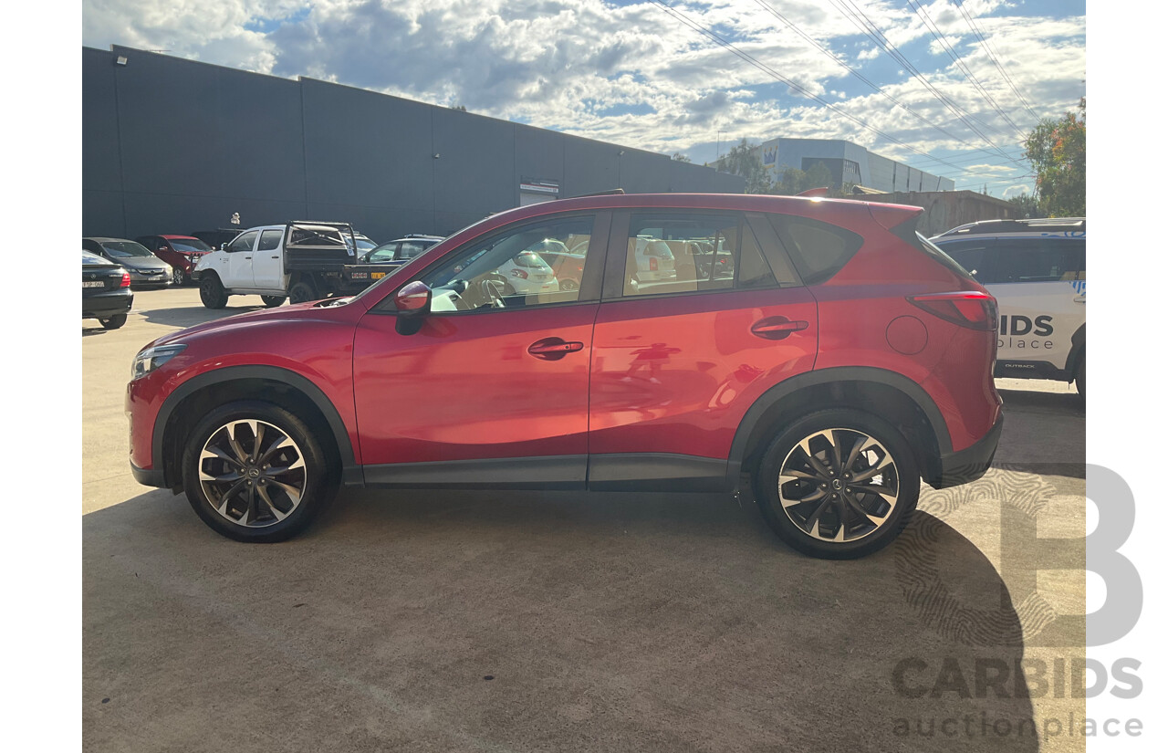 7/2015 Mazda Cx-5 Akera (4x4) MY15 4d Wagon Red 2.2L