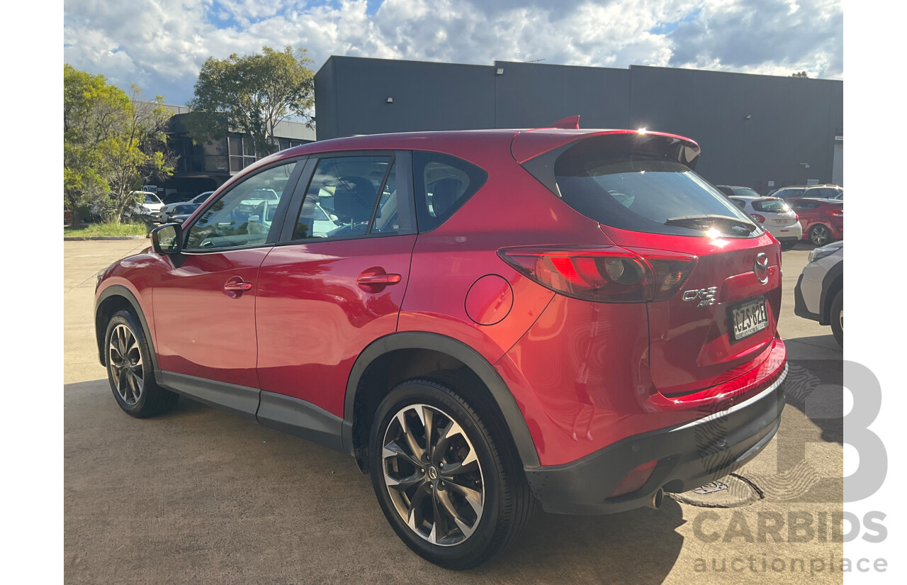 7/2015 Mazda Cx-5 Akera (4x4) MY15 4d Wagon Red 2.2L