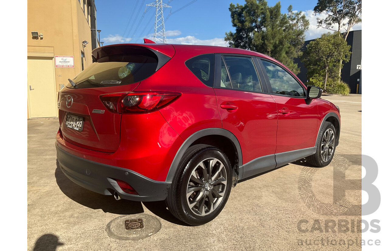 7/2015 Mazda Cx-5 Akera (4x4) MY15 4d Wagon Red 2.2L
