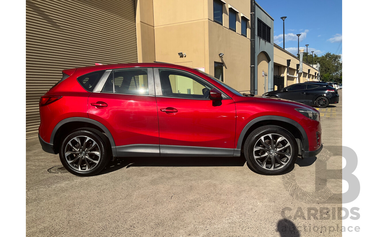 7/2015 Mazda Cx-5 Akera (4x4) MY15 4d Wagon Red 2.2L