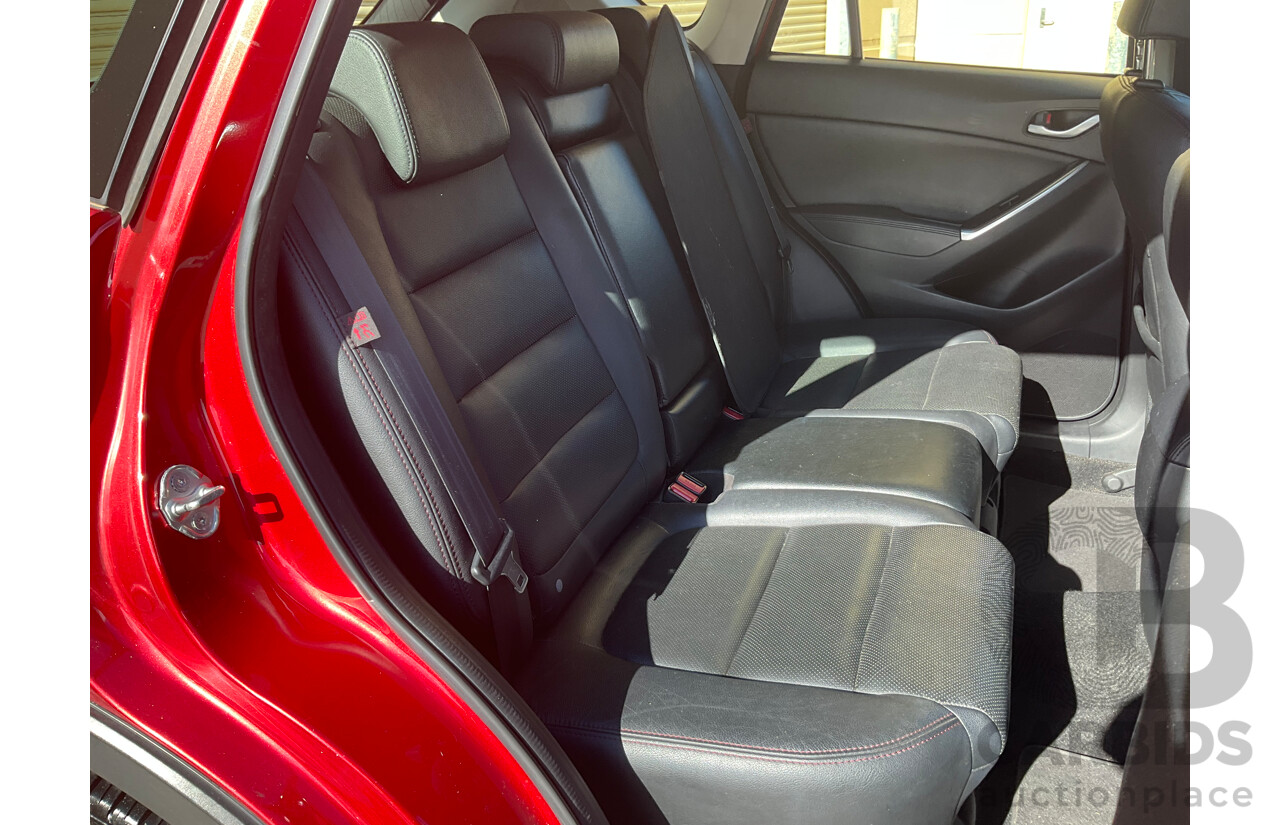 7/2015 Mazda Cx-5 Akera (4x4) MY15 4d Wagon Red 2.2L