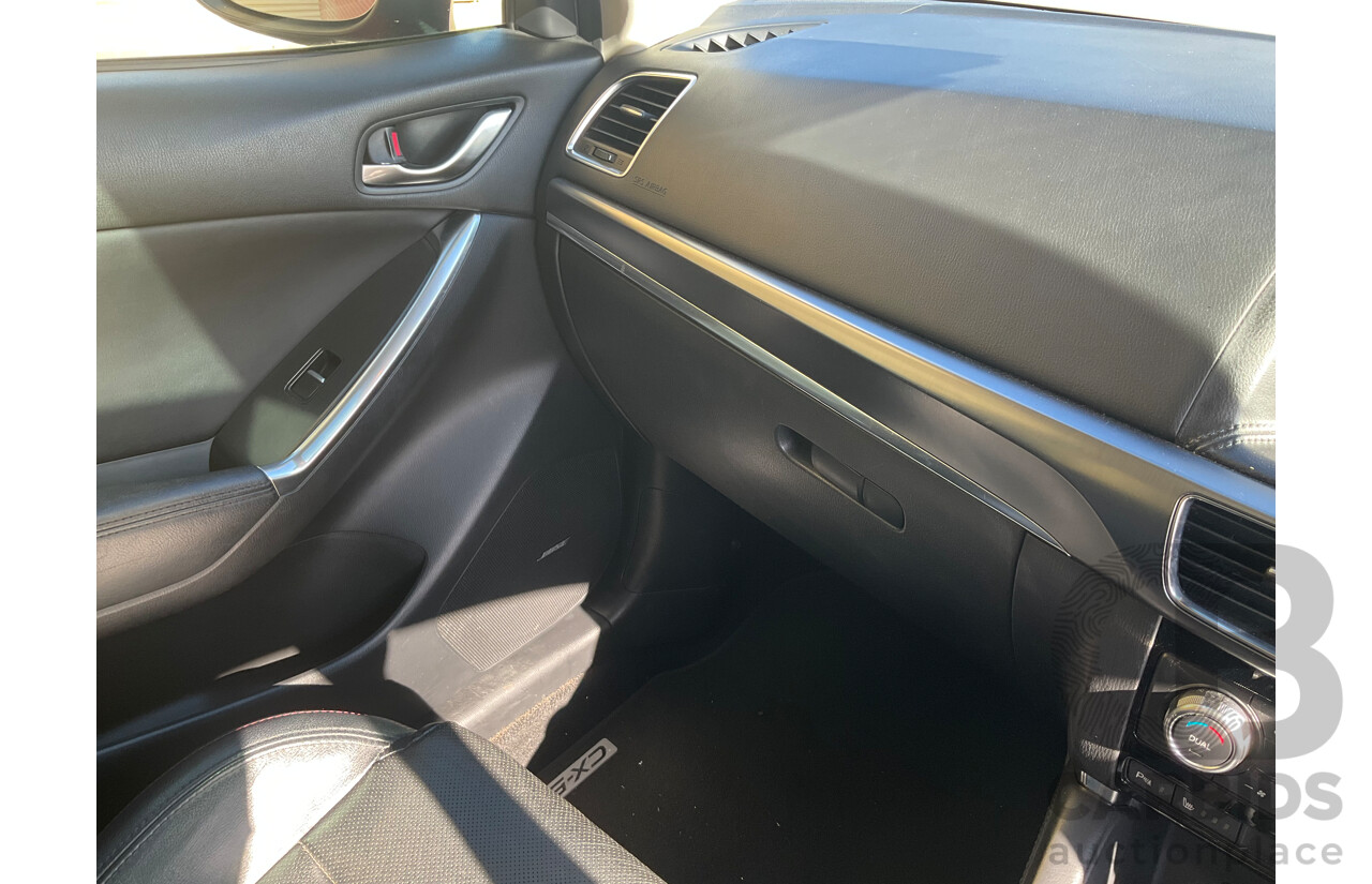 7/2015 Mazda Cx-5 Akera (4x4) MY15 4d Wagon Red 2.2L