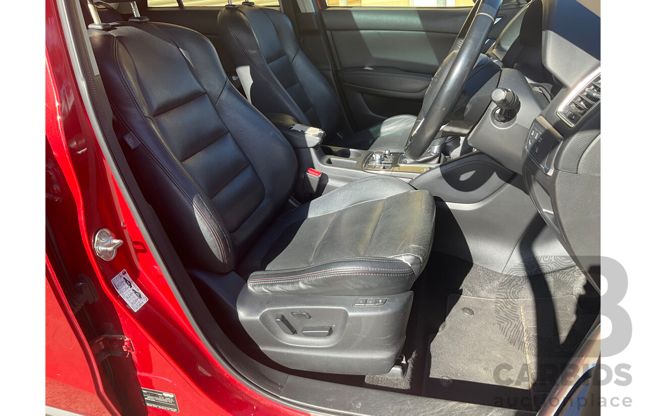 7/2015 Mazda Cx-5 Akera (4x4) MY15 4d Wagon Red 2.2L