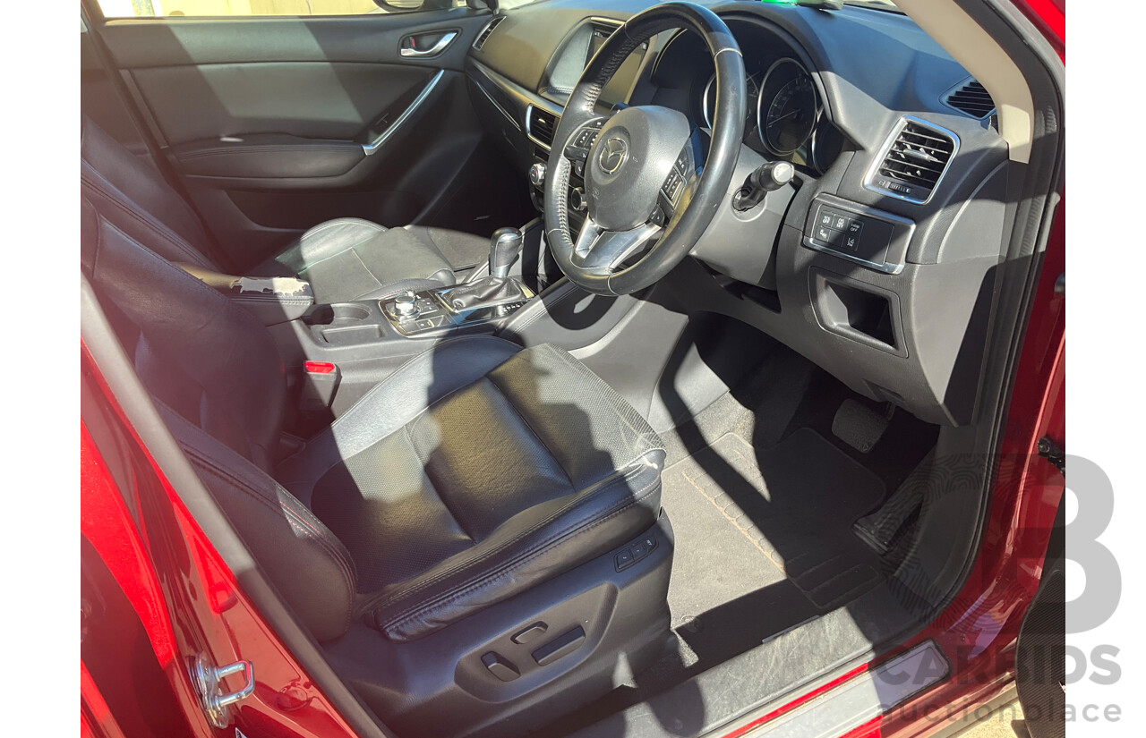 7/2015 Mazda Cx-5 Akera (4x4) MY15 4d Wagon Red 2.2L