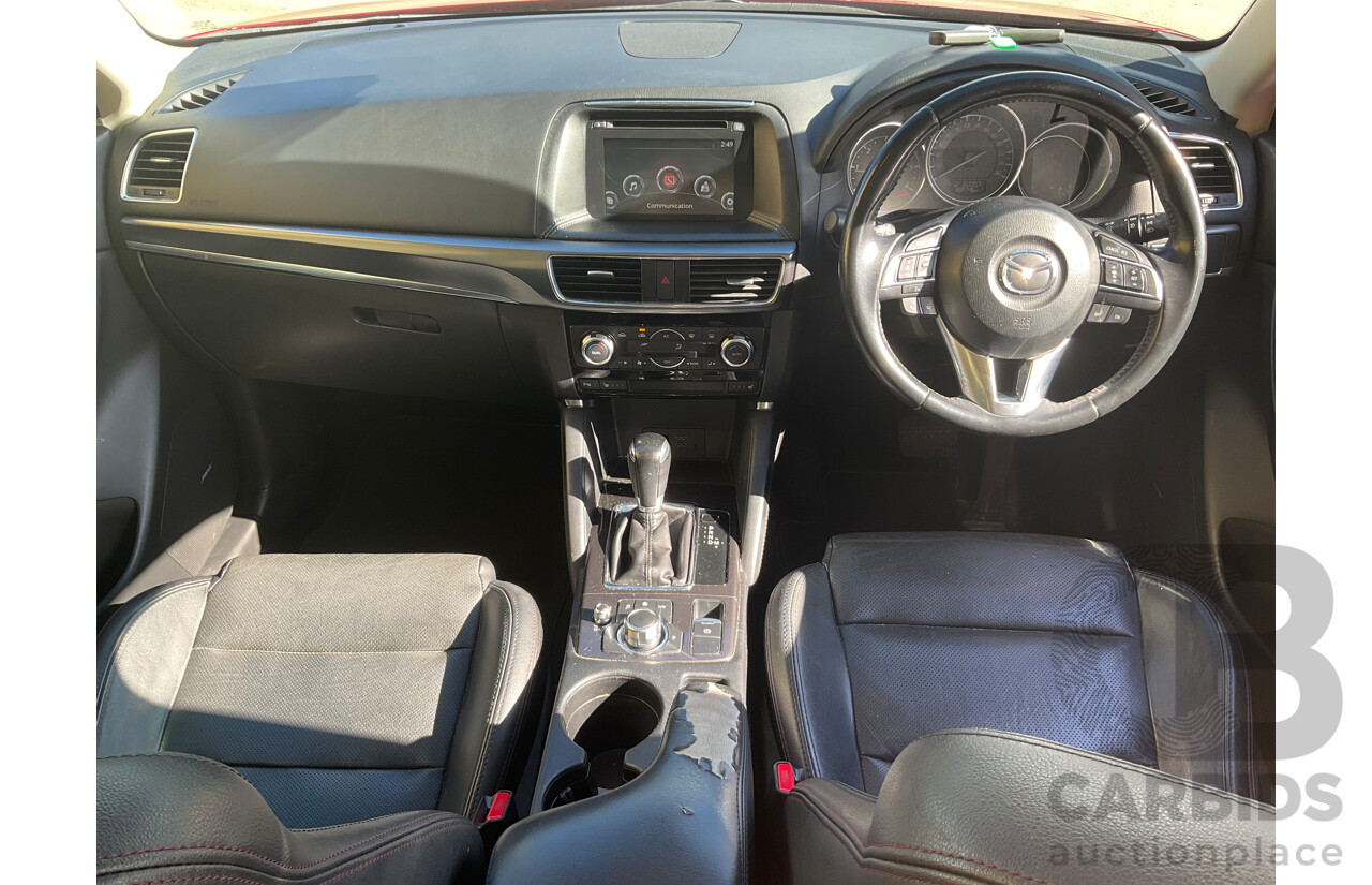 7/2015 Mazda Cx-5 Akera (4x4) MY15 4d Wagon Red 2.2L