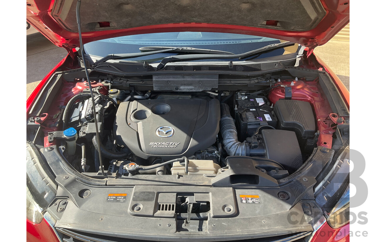 7/2015 Mazda Cx-5 Akera (4x4) MY15 4d Wagon Red 2.2L