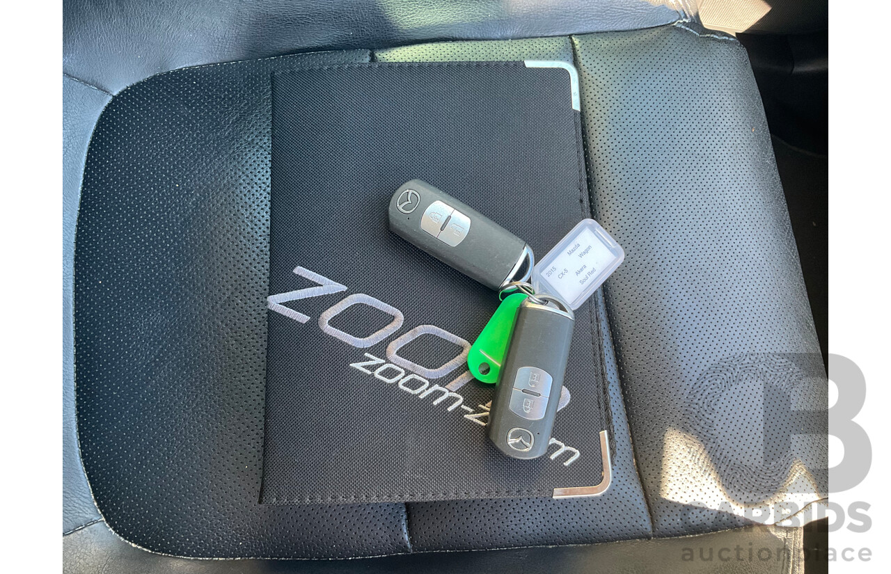 7/2015 Mazda Cx-5 Akera (4x4) MY15 4d Wagon Red 2.2L