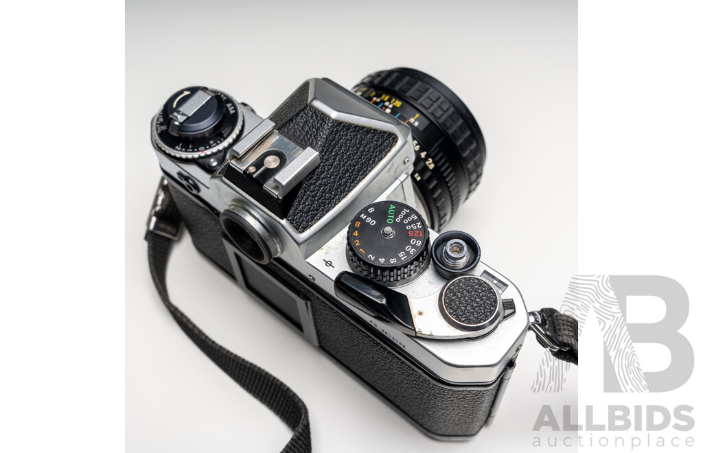 Nikon FE 35mm Film Camera with Nikon Series E 28mm F2.8 Lens