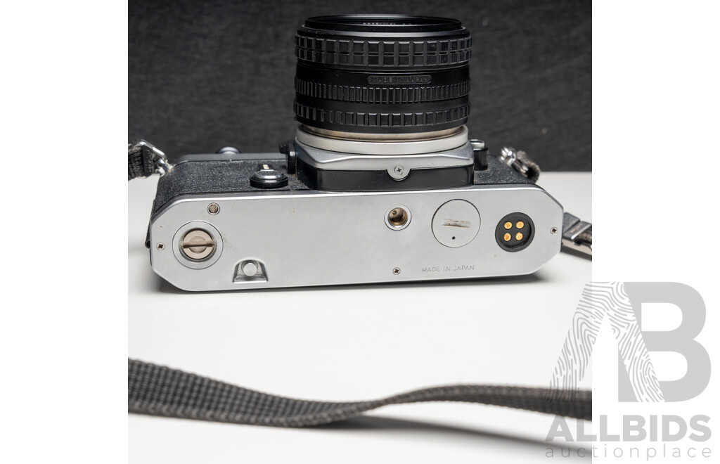 Nikon FE 35mm Film Camera with Nikon Series E 28mm F2.8 Lens