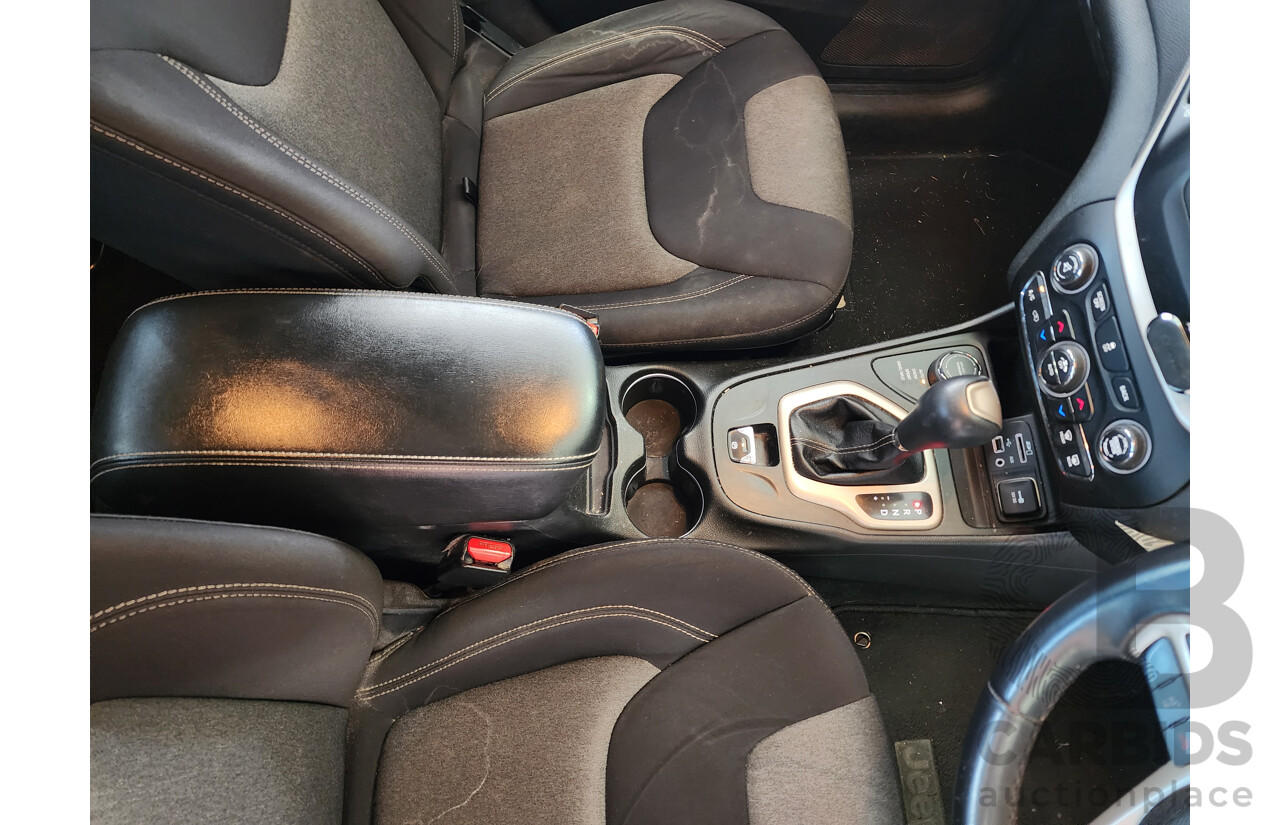 6/2014 Jeep Cherokee Longitude (4x4) KL MY15 4d Wagon Silver 3.2L