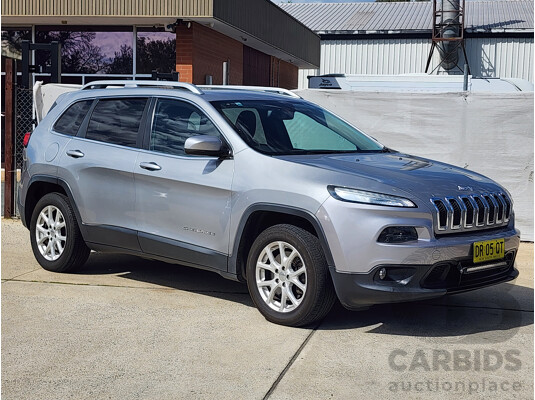 6/2014 Jeep Cherokee Longitude (4x4) KL MY15 4d Wagon Silver 3.2L