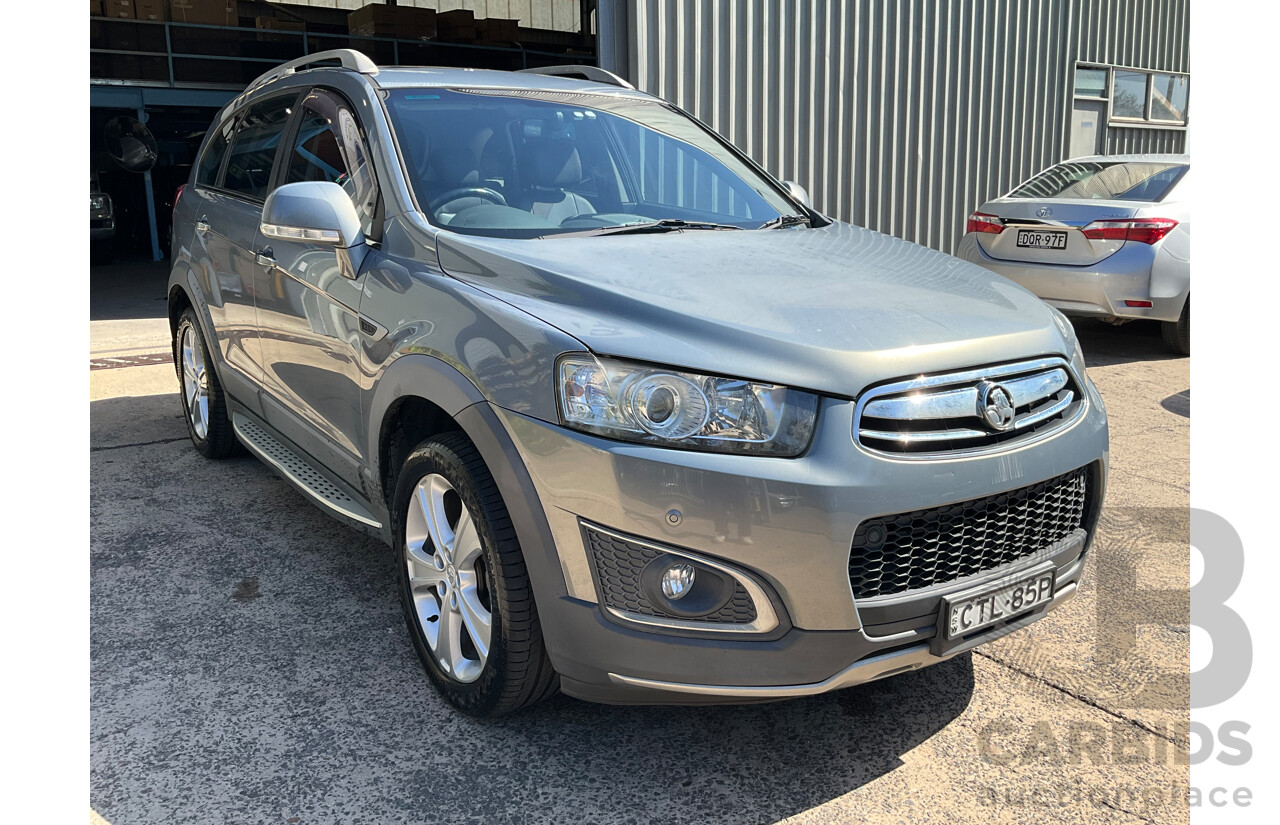 4/2014 Holden Captiva 7 LTZ (AWD) CG MY14 4d Wagon Grey V6 3.0L - 7 Seater