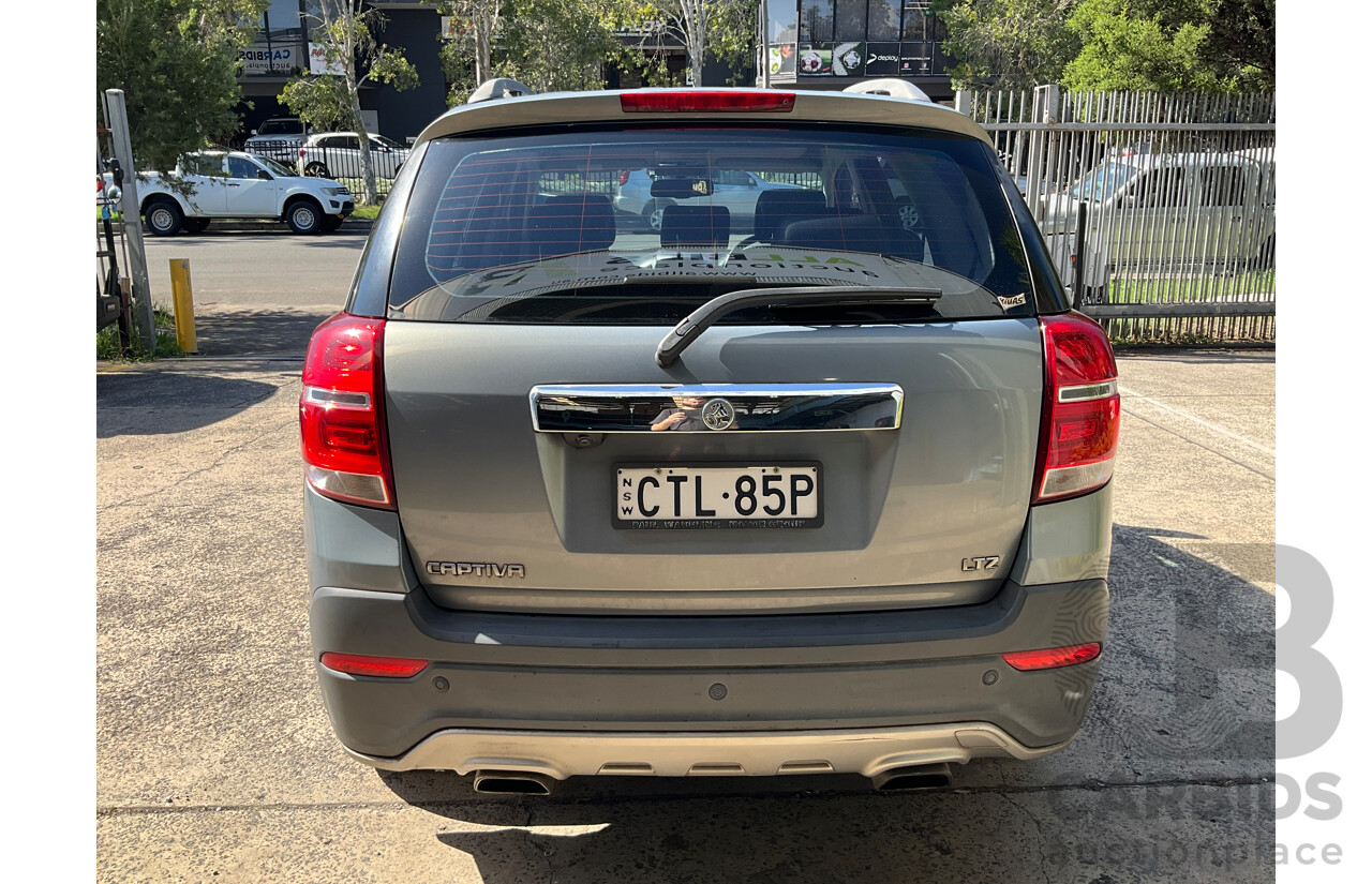 4/2014 Holden Captiva 7 LTZ (AWD) CG MY14 4d Wagon Grey V6 3.0L - 7 Seater