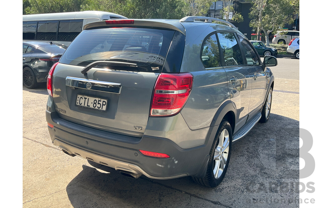 4/2014 Holden Captiva 7 LTZ (AWD) CG MY14 4d Wagon Grey V6 3.0L - 7 Seater