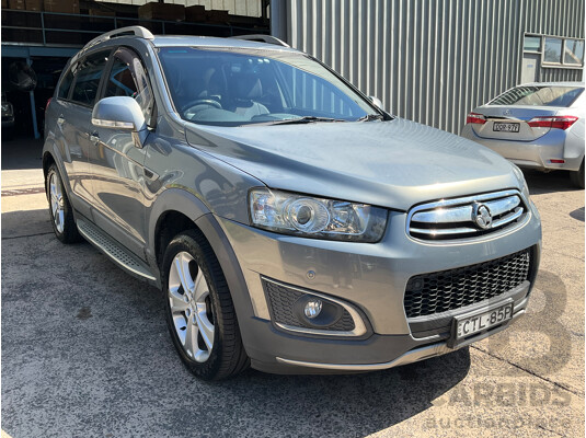 4/2014 Holden Captiva 7 LTZ (AWD) CG MY14 4d Wagon Grey V6 3.0L - 7 Seater