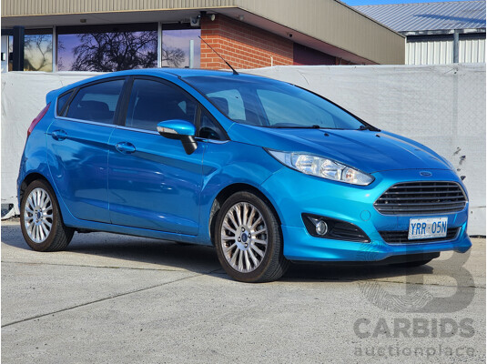 12/2013 Ford Fiesta Zetec WT 5d Hatchback Blue 1.6L