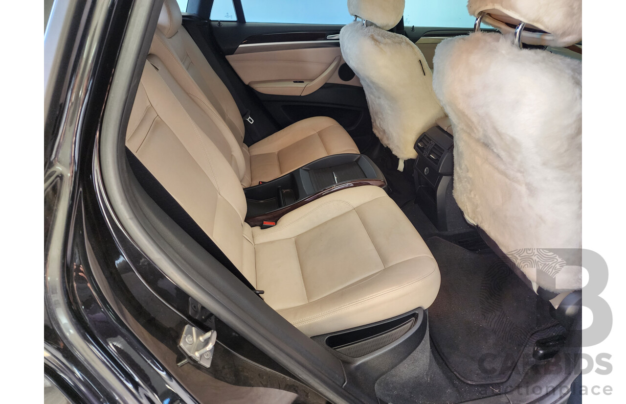 11/2010 Bmw X6 Xdrive 40d E71 MY11 4d Coupe Black 3.0L