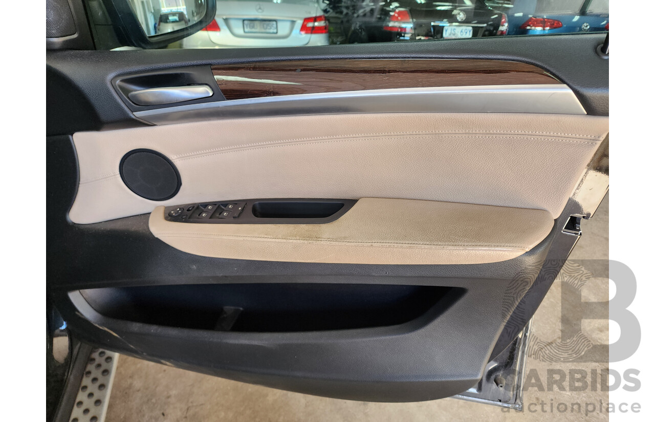 11/2010 Bmw X6 Xdrive 40d E71 MY11 4d Coupe Black 3.0L