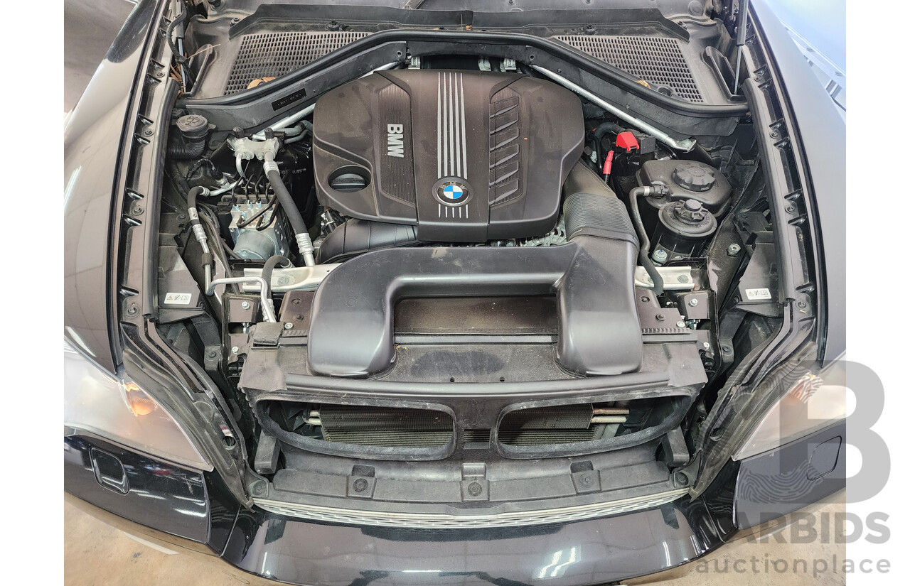11/2010 Bmw X6 Xdrive 40d E71 MY11 4d Coupe Black 3.0L