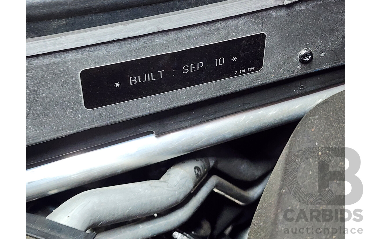 11/2010 Bmw X6 Xdrive 40d E71 MY11 4d Coupe Black 3.0L