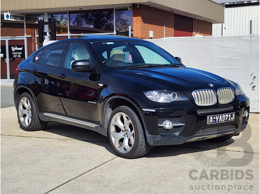 11/2010 Bmw X6 Xdrive 40d E71 MY11 4d Coupe Black 3.0L