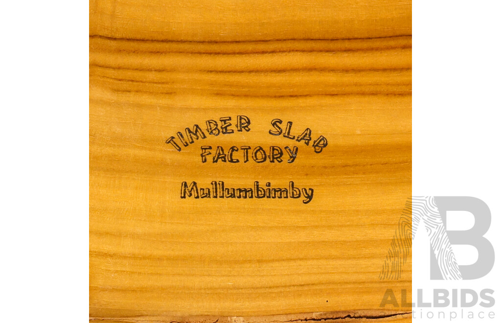 Natural Finished Timber Coffee Table by the Slab Factory, Mullumbimby