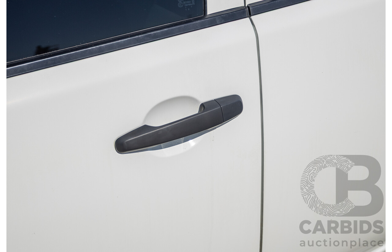 04/2015 Mitsubishi Triton GLX (4x4) MY15 Double Cab Utility White Turbo Diesel 2.5L