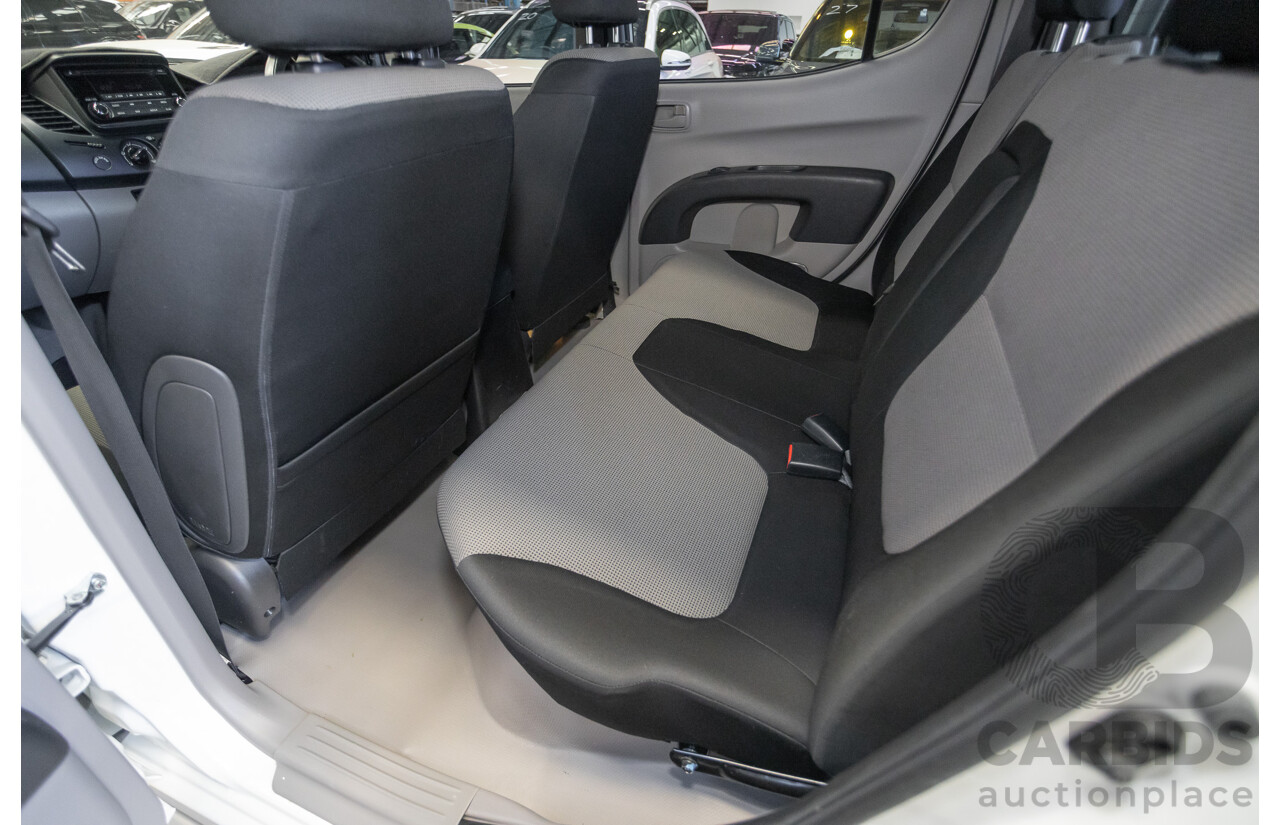 04/2015 Mitsubishi Triton GLX (4x4) MY15 Double Cab Utility White Turbo Diesel 2.5L