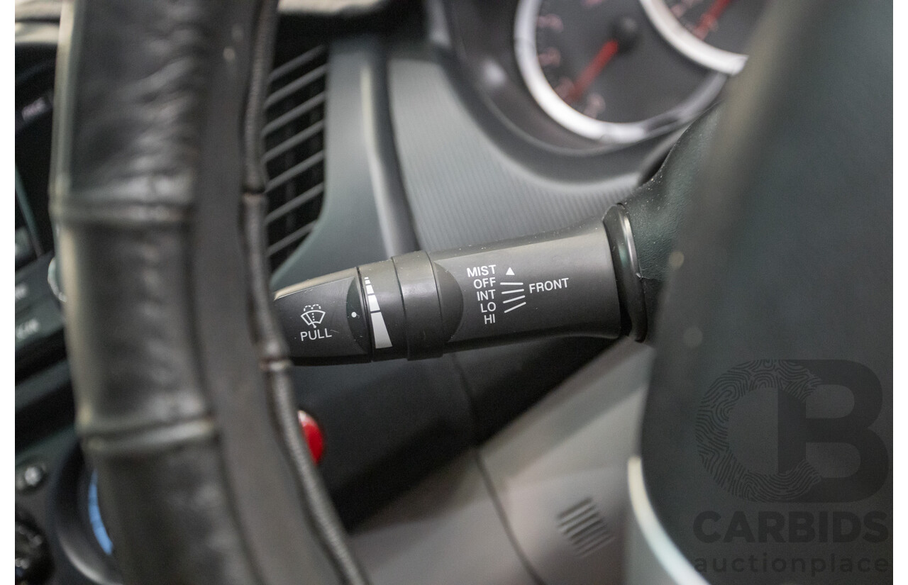 04/2015 Mitsubishi Triton GLX (4x4) MY15 Double Cab Utility White Turbo Diesel 2.5L