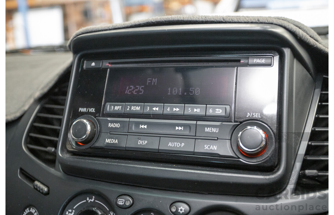 04/2015 Mitsubishi Triton GLX (4x4) MY15 Double Cab Utility White Turbo Diesel 2.5L