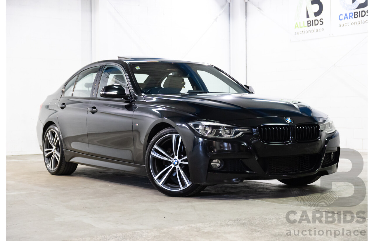 06/2016 BMW 320d M Sport (RWD) F30 LCI 4d Sedan Black Sapphire Metallic Turbo Diesel 2.0L