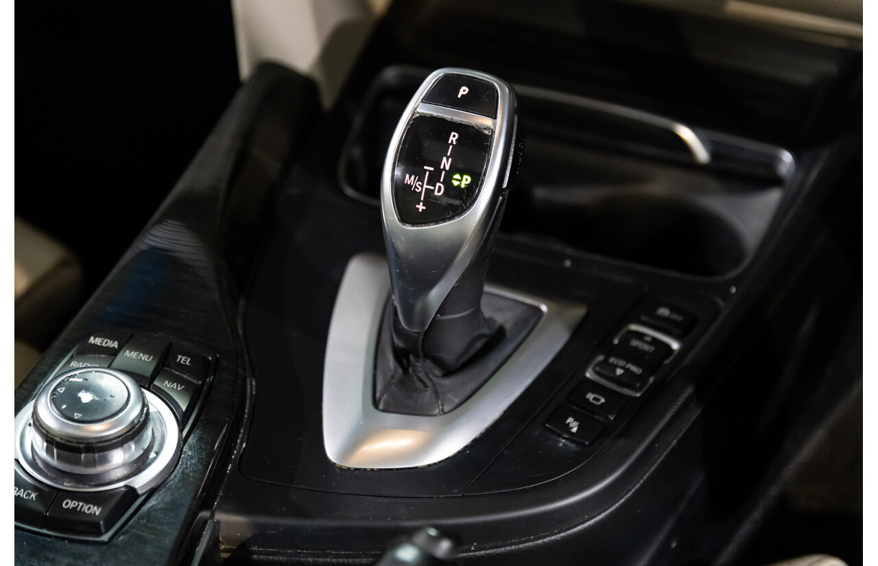 06/2016 BMW 320d M Sport (RWD) F30 LCI 4d Sedan Black Sapphire Metallic Turbo Diesel 2.0L